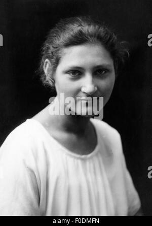 Justiz, Verbrechen, Entführung, Fall Karoline Rascher, München 1944, Freundin Julie 'Lulu' Muschler, um 1920, zusätzliche-Rechte-Clearences-nicht verfügbar Stockfoto