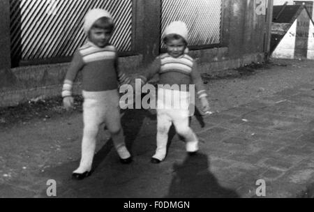 Justiz, Verbrechen, Entführung, Fall Karoline Rascher, München 1944, entführte Kinder Johann Schlosser, Franz Joseph Malosco, Herbst 1943, Zusatzrechte-Clearences-nicht vorhanden Stockfoto