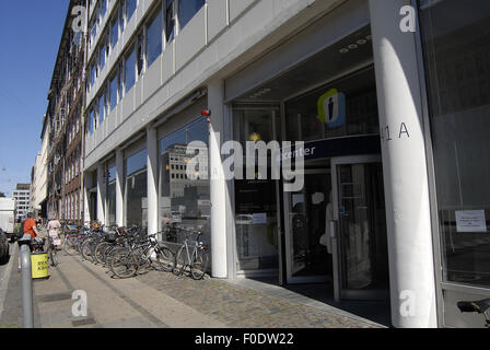 Kopenhagen, Dänemark. 13. August 2015. Dänische neue Regierung reduziert Arbeitslosen und reformierte Arbeitslosengeld. Bildnachweis: Francis Dean/Alamy Live-Nachrichten Stockfoto