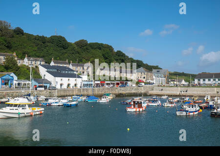 Porthleven eine Stadt und Fischerhafen in der Nähe von Helston Cornwall England UK Stockfoto