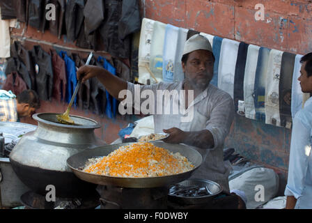 Das Bild wurde aufgenommen in Jama Masjid-Delhi-Indien Stockfoto