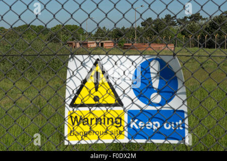 Ehemaligen RAF Radar Station, Bawdsey, Suffolk, UK. Stockfoto