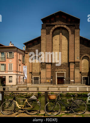 Chiesa di Santa Maria delle Grazie al Naviglio. Mailand, Italien. Stockfoto