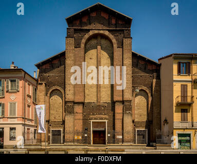 Chiesa di Santa Maria delle Grazie al Naviglio, Mailand. Italien Stockfoto