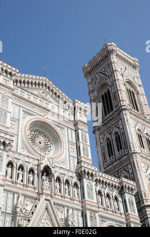 Der Duomo (Kathedrale) von Florenz. dating von 1296 und 1436 abgeschlossen. Stockfoto