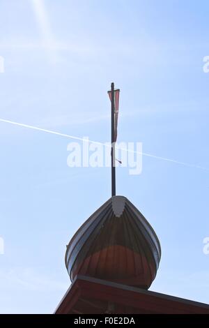 Holzboot, Flensburg, Deutschland, Bootfahren, Segelboot Stockfoto