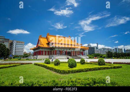 Nationale Konzerthalle am Chiang Kai-Shek-Gedächtnishalle in Taipei, Taiwan Stockfoto