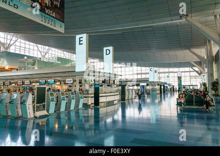 Flughafen Tokio-Haneda International Terminal in Japan Stockfoto