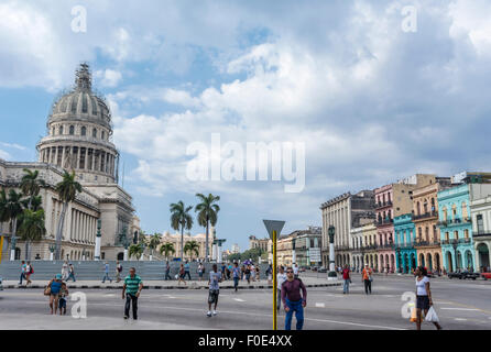 El Capitolio in Havanna, Kuba Stockfoto