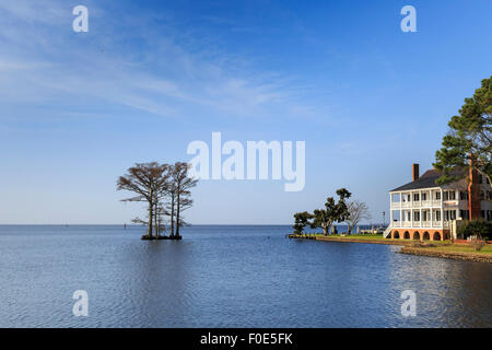 Barker-Moore Haus, Edenton, Nord-Carolina, USA Stockfoto