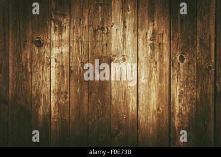 Dunkelbraunem Vintage Holz Dielen Hintergrund Stockfoto