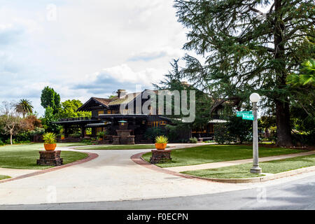 Das schwärzer-Haus in Pasadena Kalifornien USA Stockfoto