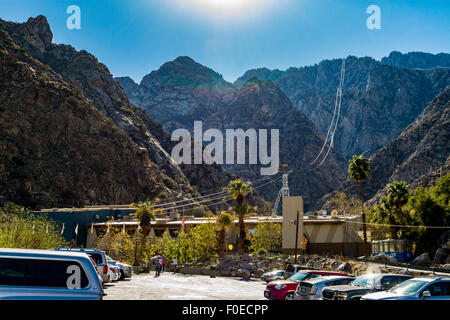 Die Palm Springs Aerial Tramway Stockfoto