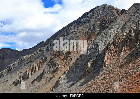 Fourteeners in den Wilson-Gruppe, San Juan Mountains, Colorado Rockies Stockfoto