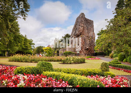 Schlossgarten Bridgnorth, Shropshire, England Stockfoto