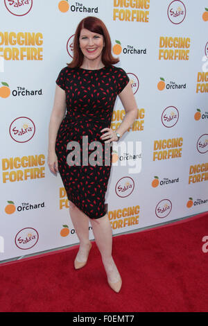 Los Angeles, Kalifornien, USA. 13. August 2015. Kate Flannery besucht Los Angeles Premiere von The Orchard "Digging For Fire'' am 13. August 2015 bei der Arclight in Los Angeles, Kalifornien. Bildnachweis: TLeopold/Globe Fotos/ZUMA Draht/Alamy Live-Nachrichten Stockfoto