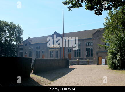 DF Woudagemaal, größte operative dampfbetriebene Pumpstation in der Welt bei Lemmer, der niederländischen UNESCO-Welterbe Stockfoto