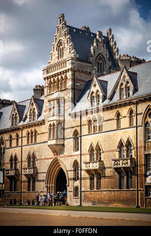 Christ Church College ist eine der größten Hochschulen in der University of Oxford und ist verbunden mit Christ Church cathedral Stockfoto