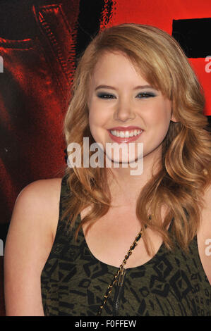 LOS ANGELES, CA - 11. Oktober 2010: Taylor Spreitler bei der Premiere von "Red" in Grauman Chinese Theatre in Hollywood. Stockfoto