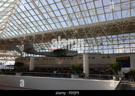 Replikat Martin M-130 "China Clipper" fliegende Boot in Baltimore-Washington International Airport (BWI), Maryland, USA Stockfoto