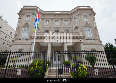 Botschaft von Kuba - Washington, DC USA Stockfoto