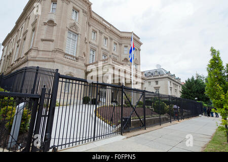 Botschaft von Kuba - Washington, DC USA Stockfoto