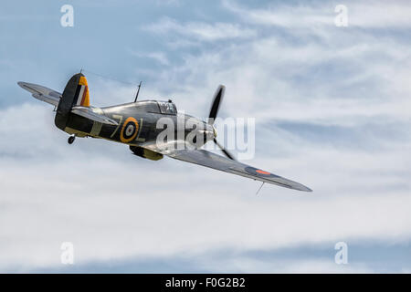 Hawker Hurricane / Sea Hurricane WW2 Kämpfer Stockfoto