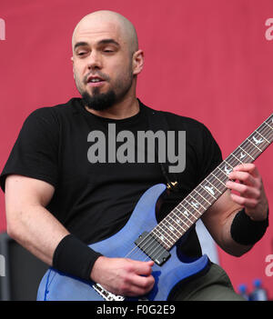 Download Festival - Tag 3 Mitwirkende: Marc Rizzo wo: Donnington, Vereinigtes Königreich bei: 14. Juni 2015 Stockfoto