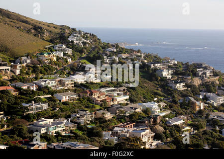 Hillside Küsten Residenzen in Llandudno, Kapstadt Stockfoto