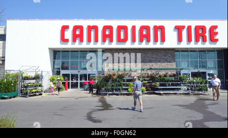 Canadian Tire Geschäft in Richmond Hill, Ontario, Kanada Stockfoto