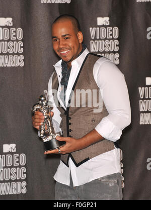 LOS ANGELES, CA - 12. September 2010: Romeo auf der 2010 MTV Video Music Awards im Nokia Theatre L.A. Live in der Innenstadt von Los Angeles. Stockfoto