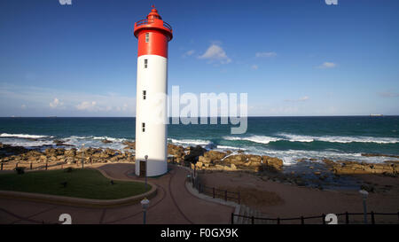 Leuchtturm in Natal, Durban, Südafrika Stockfoto