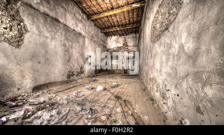 verlassenen leeren Raum Stockfoto