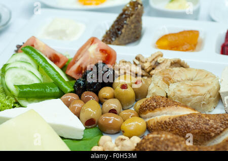 Türkisches Frühstück Stockfoto