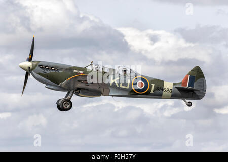 Vickers Supermarine Spitfire 2 Sitz trainer Stockfoto