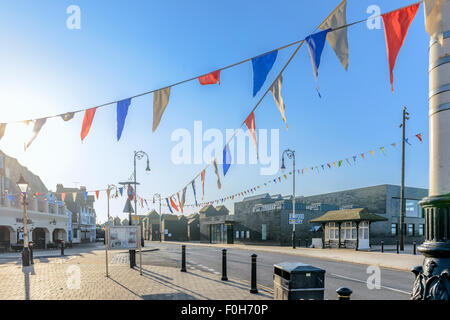 Hastings Zeitgenössische, einer unabhängigen Kunst Galerie, früher die Jerwood Gallery Hastings. East Sussex. Großbritannien Stockfoto