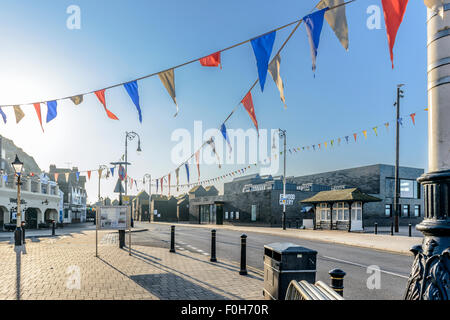 Hastings Zeitgenössische, einer unabhängigen Kunst Galerie, früher die Jerwood Gallery Hastings. East Sussex. Großbritannien Stockfoto