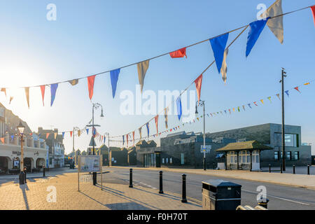 Hastings Zeitgenössische, einer unabhängigen Kunst Galerie, früher die Jerwood Gallery Hastings. East Sussex. Großbritannien Stockfoto