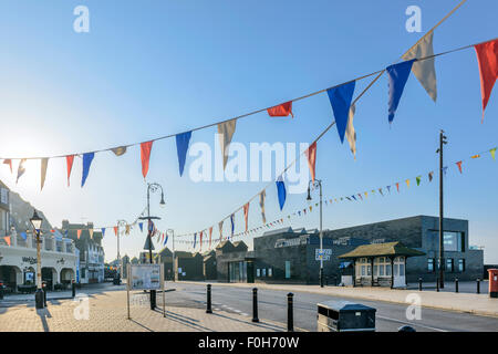 Hastings Zeitgenössische, einer unabhängigen Kunst Galerie, früher die Jerwood Gallery Hastings. East Sussex. Großbritannien Stockfoto