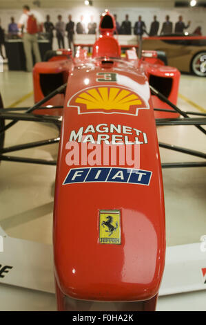 Ferrari-Museum (Museo Ferrari) in Maranello, Italien. Ferrari F1 - 2000. Stockfoto