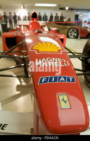 Ferrari-Museum (Museo Ferrari) in Maranello, Italien. Ferrari F1 - 2000. Stockfoto