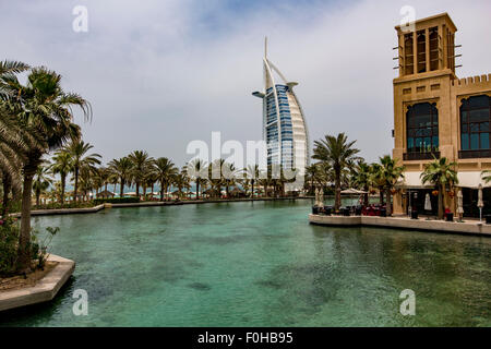 Madinat Jumeirah in Dubai. Stockfoto