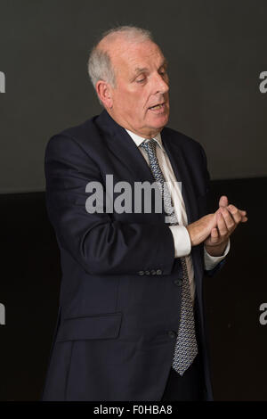 UK Vorstand und ehemalige Zeitungsredakteur Kelvin MacKenzie eine Rede bei der Wächter Zeitung Büros. Stockfoto