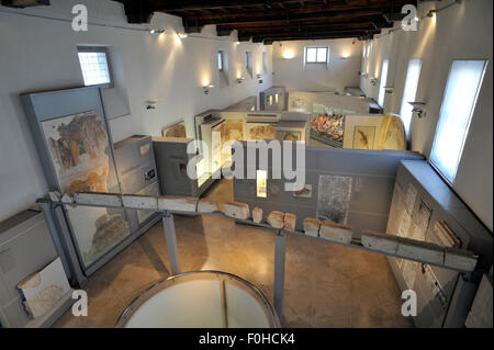 Italien, Rom, Museo Nazionale Romano, Römisches Nationalmuseum, Crypta Balbi Stockfoto