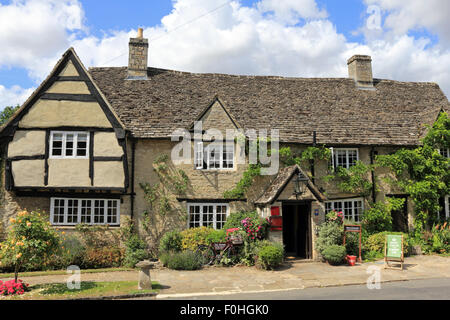 Traditionelles Steinhaus Minster Lovell Oxfordshire England UK Stockfoto