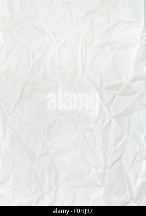 Papierstruktur. Weißes Papierblatt Stockfoto