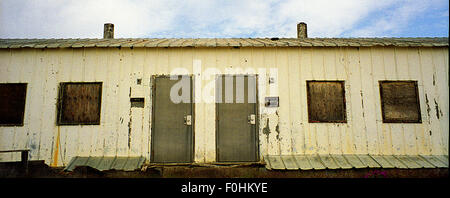 Fenster und Türen auf Baffin Island Stockfoto