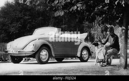 Transport / Transport, Auto, Fahrzeugvarianten, Volkswagen, VW Käfer Cabriolet, 1972, Additional-Rights-Clearences-nicht vorhanden Stockfoto