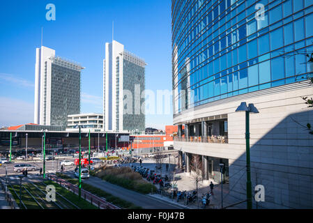 Italien, Mailand, Porta Garibaldi Bahnhof Stockfoto