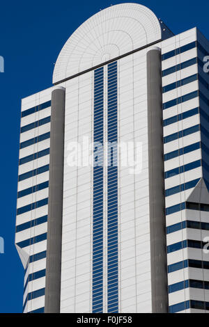 Corporate Gebäude im Shimbashi Bezirk, Tokio, Japan. Stockfoto